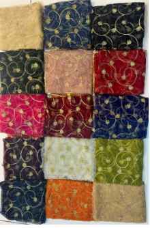 Embroidery Bridal Kiran Lace Fancy Dupatta