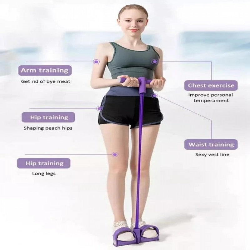 Pedal Resistance Band โ Full Body & Tummy Workout