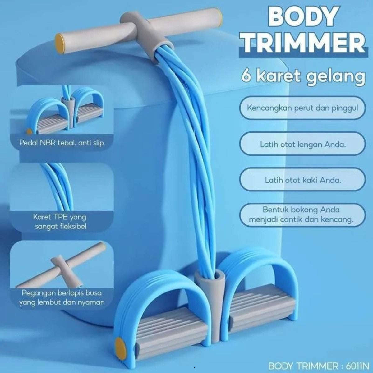 Body Trimmer | Waist Trimmer & Abs Exerciser for Men & Women | Home Fitness Equipment