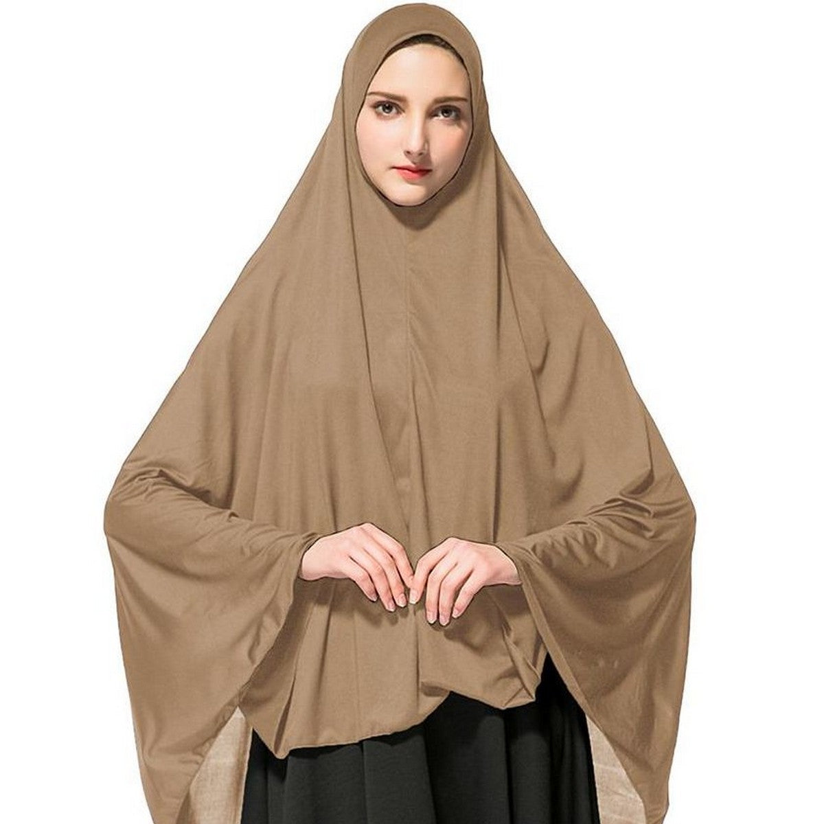 Long Premium Prayer Scarfs-Makhna Hijab Khimar