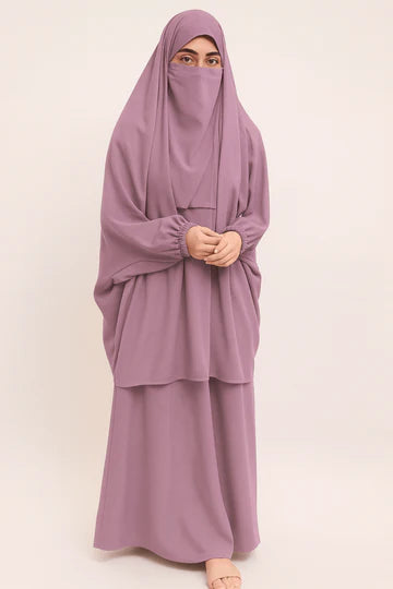 3 Pieces JILBAB - LILAC