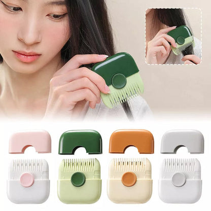 2-in-1 Hair Comb Cutter | Double-Sided Hair Cutting Brush for Kids & Adults