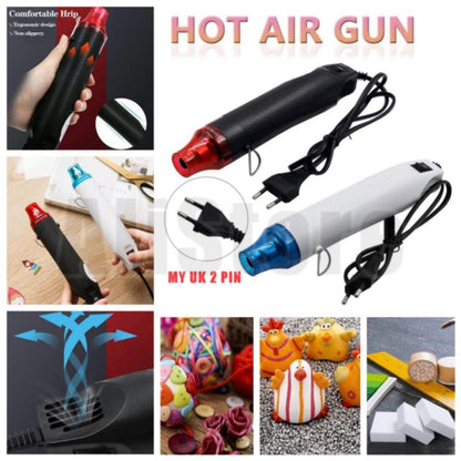 220V 300W New Hot Air Heat Gun - Handheld Mini Electric Heat Tool Sealer, Multi-Function