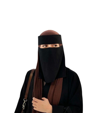 (New) Saudi Niqab Patti Forehead Niqab Hijab for Girls and Women Formal Naqab Matha Patti