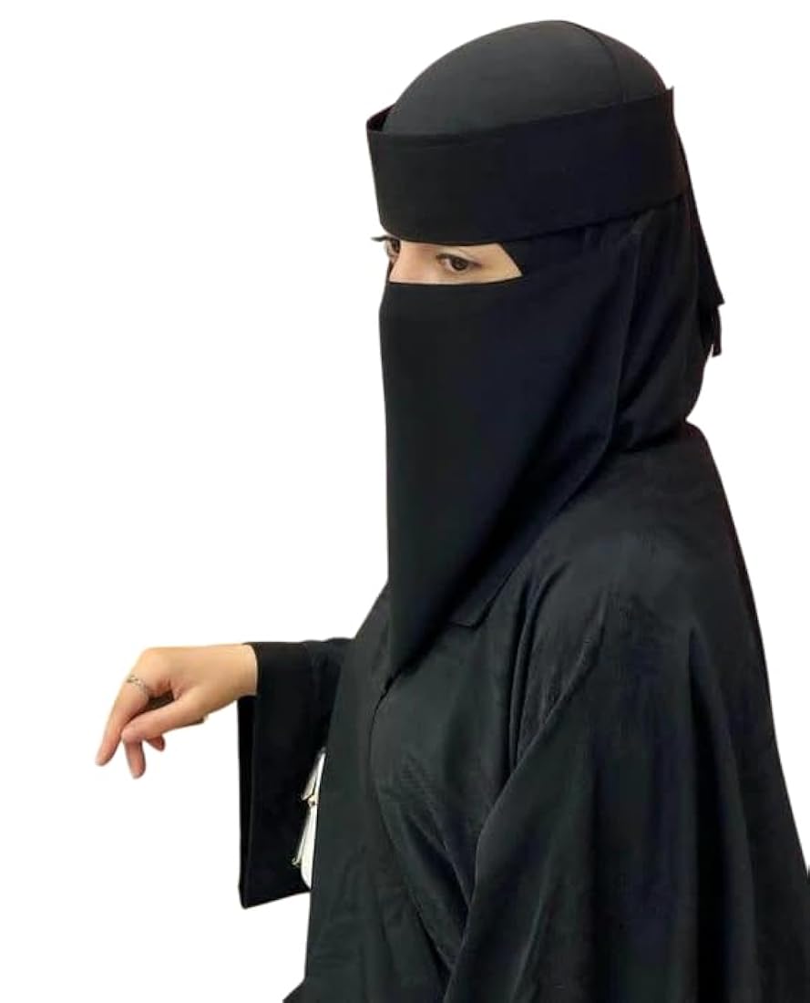 (New) Saudi Niqab Patti Forehead Niqab Hijab for Girls and Women Formal Naqab Matha Patti