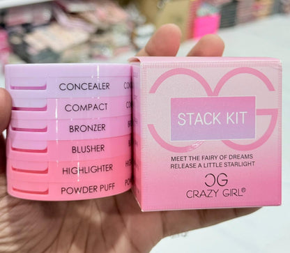 6in1 Stack Kit Crazy Girl Stack Kit – Large Size (6 in 1 Makeup Tower)&nbsp;