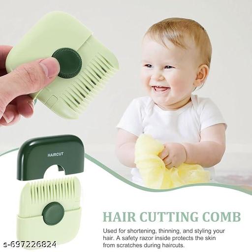 2-in-1 Hair Comb Cutter | Double-Sided Hair Cutting Brush for Kids & Adults