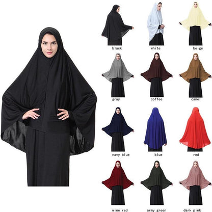 Long Premium Prayer Scarfs-Makhna Hijab Khimar