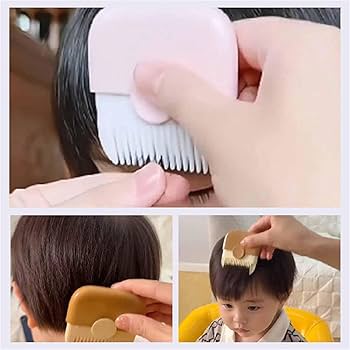 2-in-1 Hair Comb Cutter | Double-Sided Hair Cutting Brush for Kids & Adults