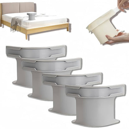 Bed Sheet Holder – Heavy Duty Adjustable Sheet Grippers for Mattress & Bedding (White)