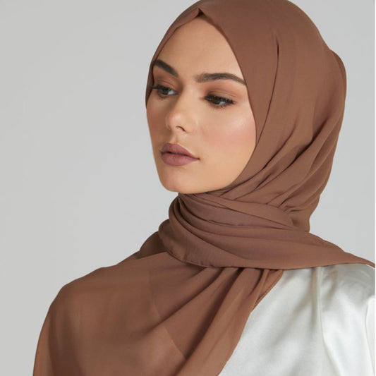 Self Textured Premium Quality Turkish Plain Hijab Scarfs Muslim Wear