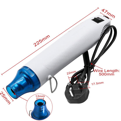 220V 300W New Hot Air Heat Gun - Handheld Mini Electric Heat Tool Sealer, Multi-Function