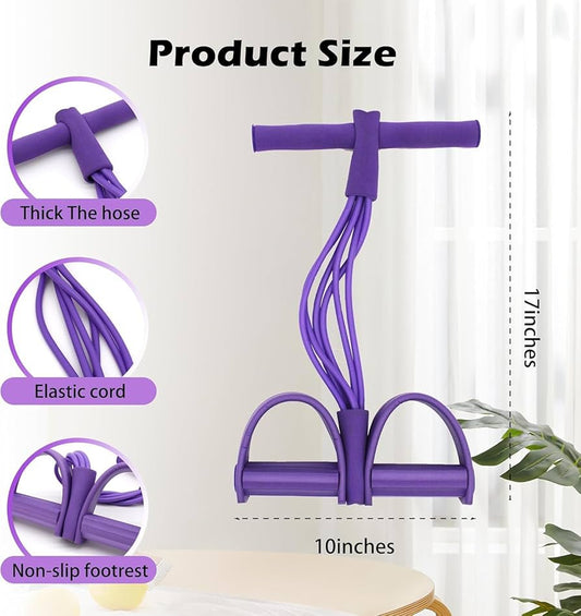 Pedal Resistance Band – Full Body & Tummy Workout
