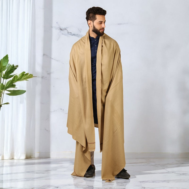 Men's Pure Soft & Light Pashmina Kashmiri Shawl