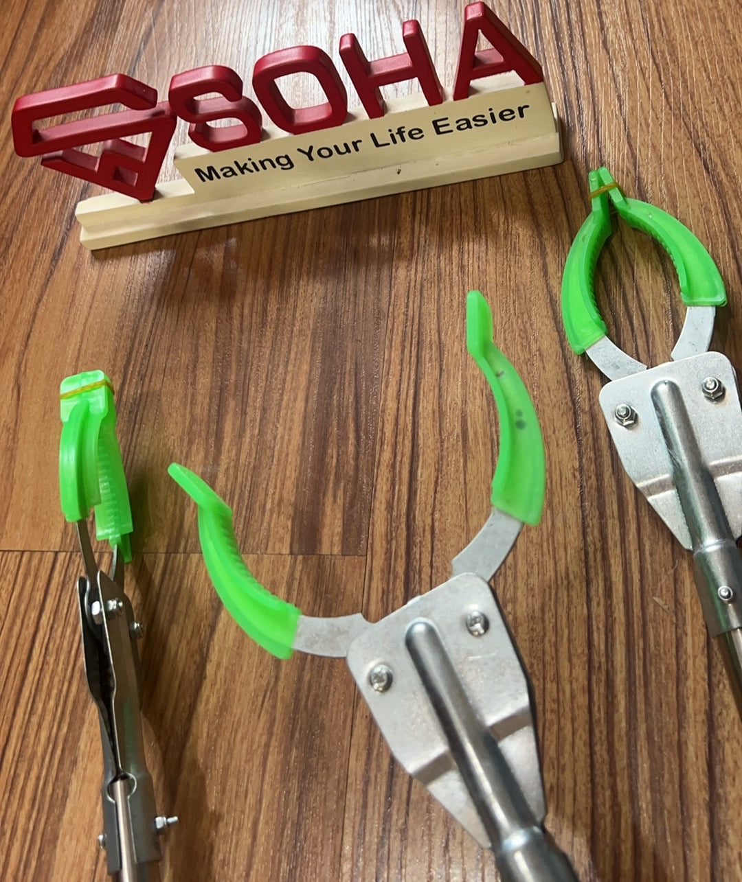 3ft Grab Stick (90cm) Stainless Steel – Anti-Rust, Non-Slip Handle | Multipurpose Trash Picker