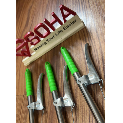 3ft Grab Stick (90cm) Stainless Steel – Anti-Rust, Non-Slip Handle | Multipurpose Trash Picker