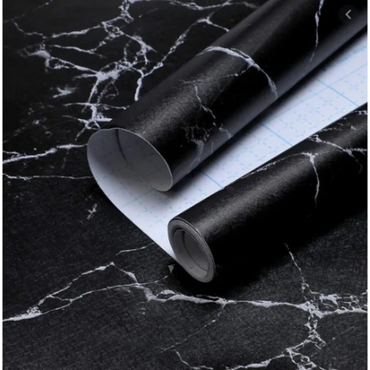 60×200cm Original Kitchen Marble Sheet – Waterproof PVC for Kitchen Counter & Cabinets