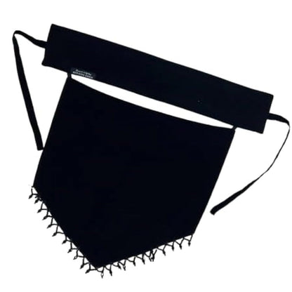 (New) Arabic Style Premium Hijab Niqab Patti Forehead Cover V Shape Nosepiece Canvas Pardah With Diamond Lace Hand Work