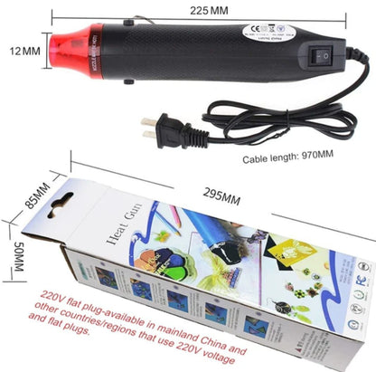 220V 300W New Hot Air Heat Gun - Handheld Mini Electric Heat Tool Sealer, Multi-Function