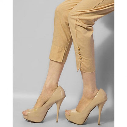 Cotton Trouser Cigarette Pants Leggings Shalwar Simple for Girls-Ladies-Women Straight Body Fit Enhance the look Fine Cotton Fabric Trendy Daily Use