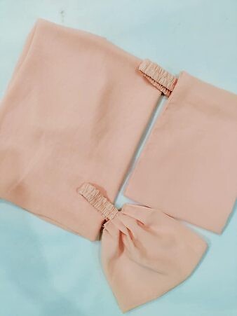 3 in 1 Chiffon Hijab Scarf Niqab Cap Set For Ladies & Women Fine Quality Trendy Traditional Islamic Daily Use