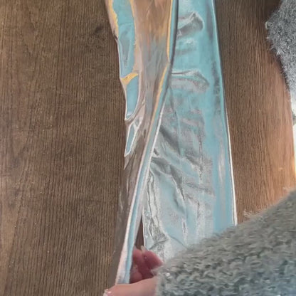 Girls Stretchable Shining Leggings Tights – Premium Golden & Silver Party Wear | Best Quality Formal Look