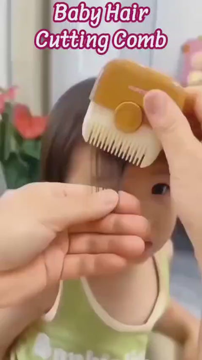 2-in-1 Hair Comb Cutter | Double-Sided Hair Cutting Brush for Kids & Adults